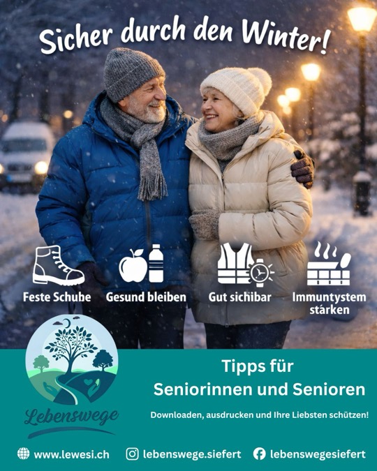 Tipps für Seniorinnen und Senioren